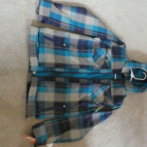 Nike 6.0 Youth Plaid Hooded Jacket – Size Medium